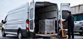 Cargo van commercial final-mile delivery